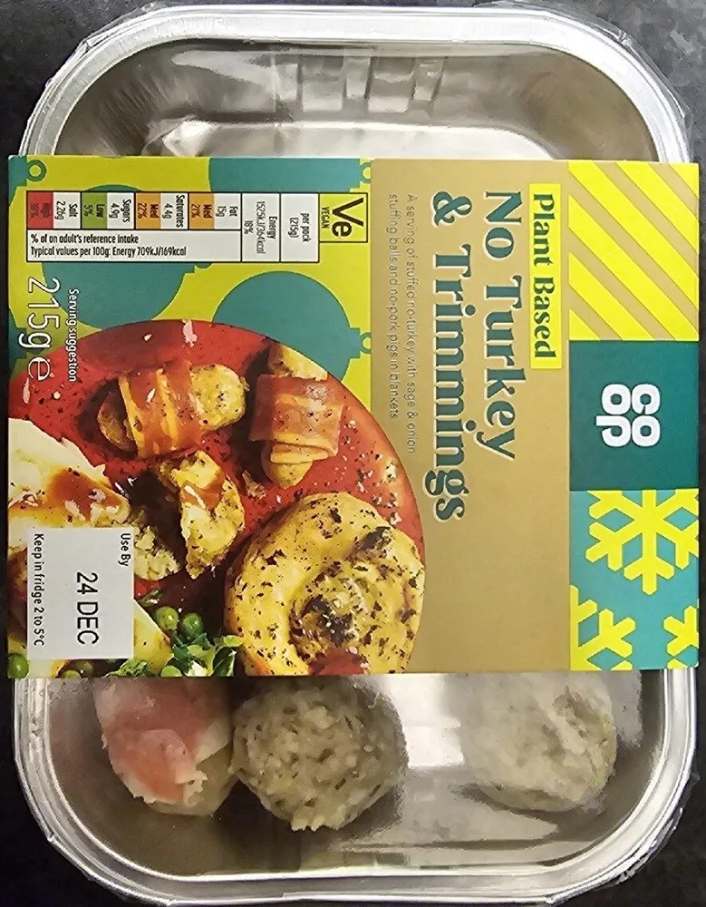 Plant Based - NO Turkey & Trimmings