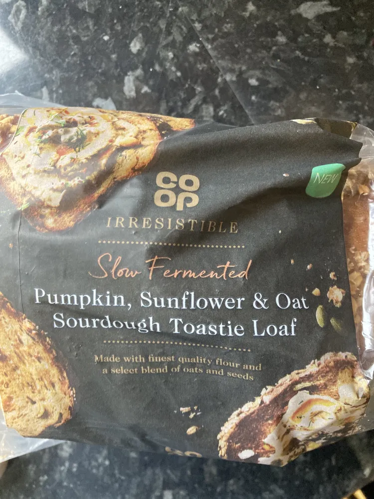 Pumpkin sunflower and oat sourdough loaf