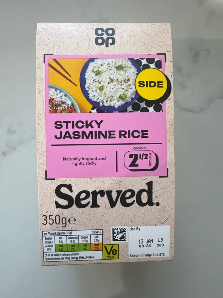 Sticky Jasmine Rice