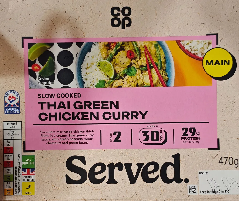 Thai Green Chicken Curry