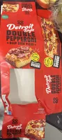 Detroit Style Double Pepperoni Deep Dish Pizza