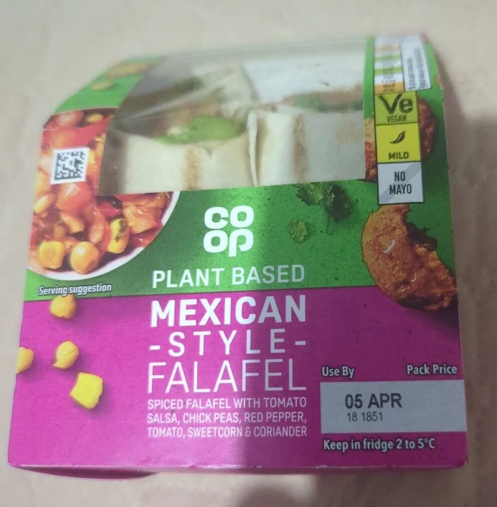 Plant Based Mexican Style Falafel