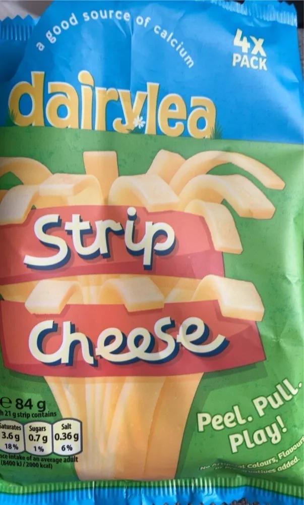 Strip cheese