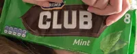 McVitie's Club Mint Flavour Biscuits 8 Pack (176g)