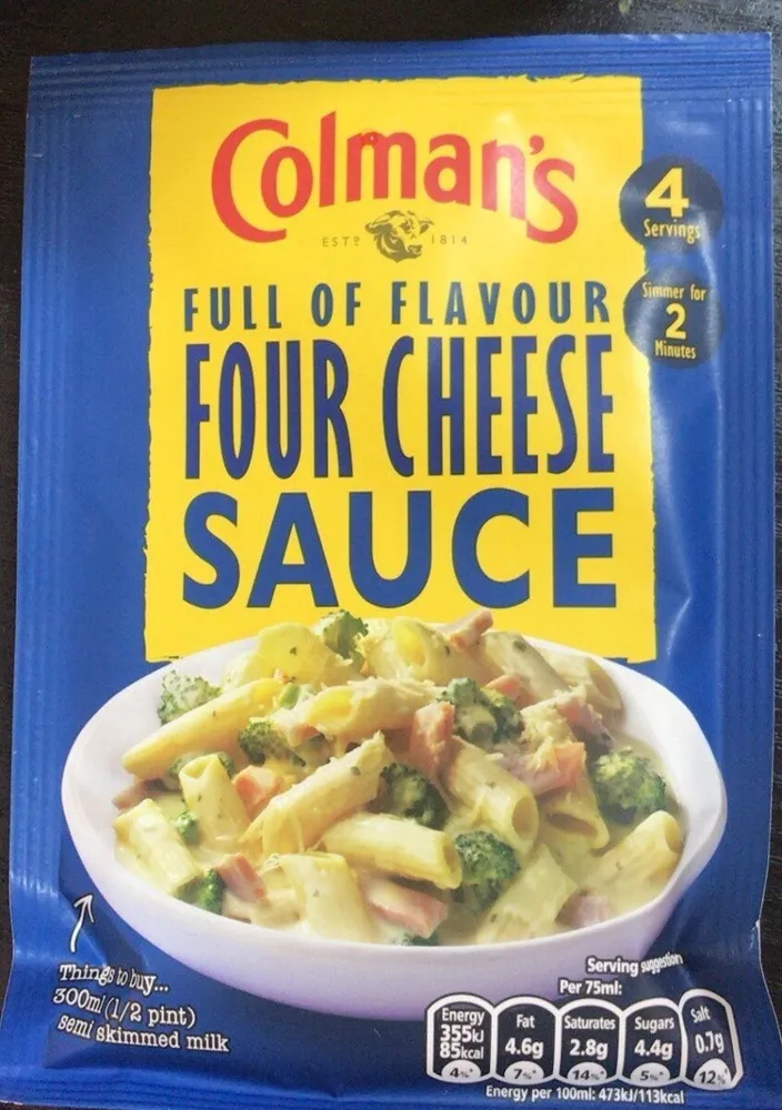 Four cheese sauce