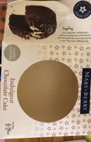 Indulgent chocloate cake