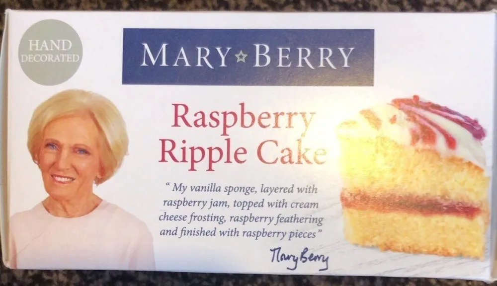 Raspberry Ripple Cake