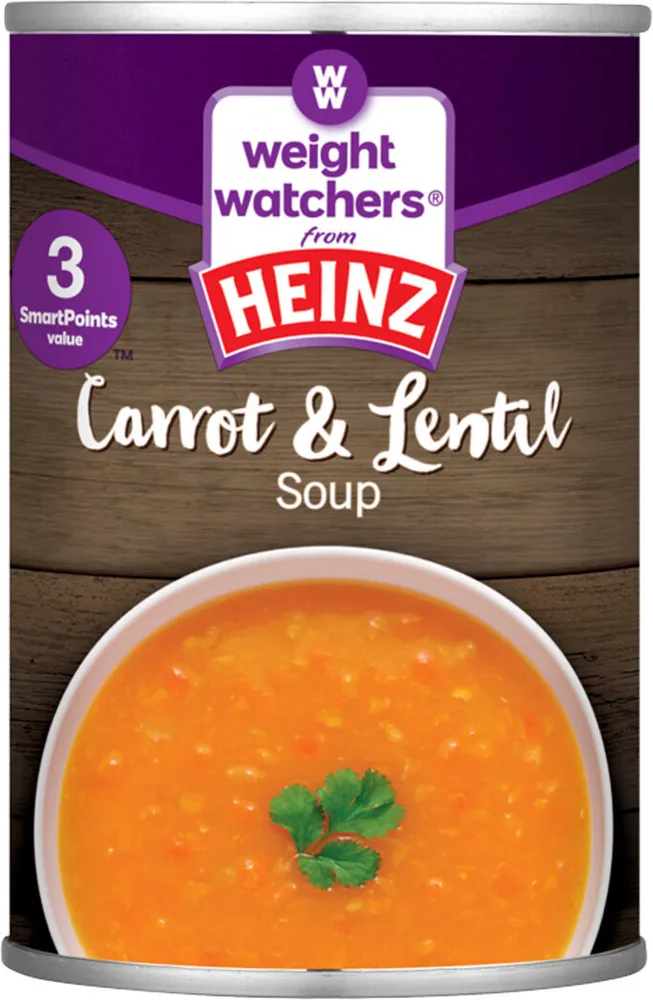 from Heinz Carrot & Lentil Soup