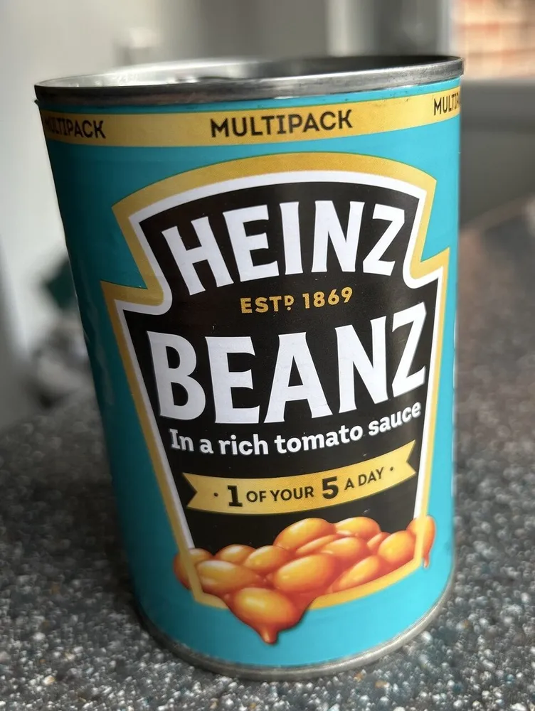 Heinz Beanz in a rich tomato sauce