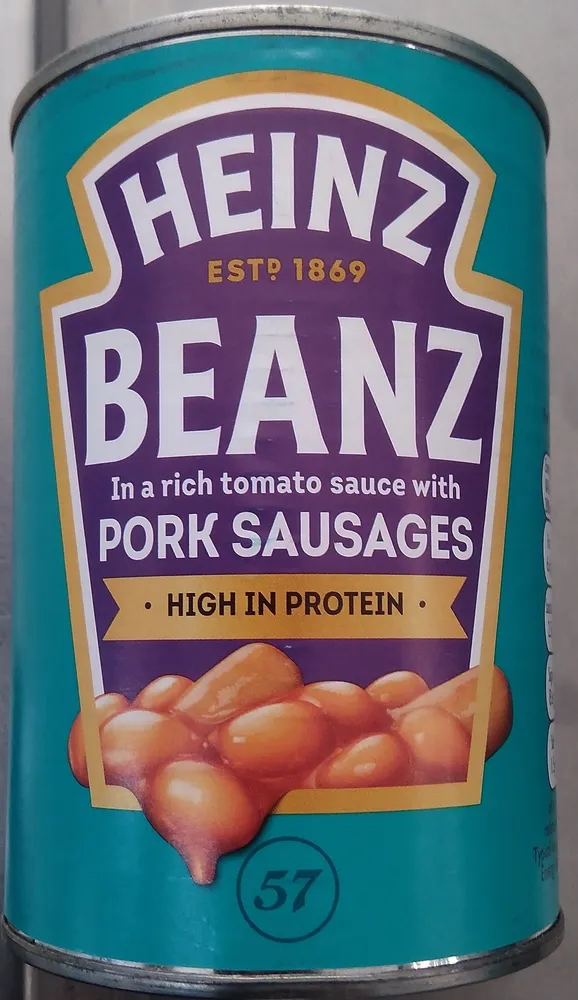 Beanz Baked Beans with Pork Sausages