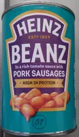 Beanz Baked Beans with Pork Sausages