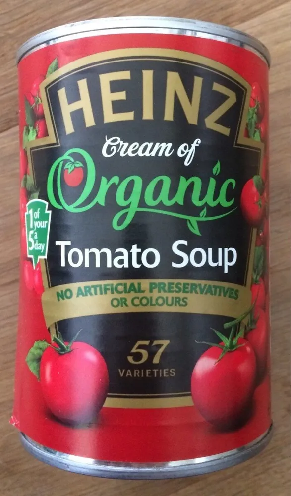 Heinz Organic Cream Of Tomato Soup 400G
