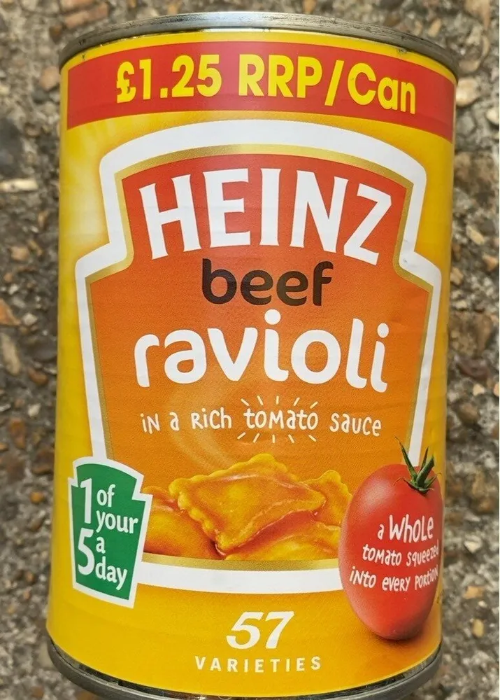 HEINZ beef ravioli