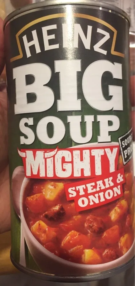 Heinz big soup mighty steak and onion