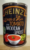 Cream of Tomato Soup with Mexican Spices