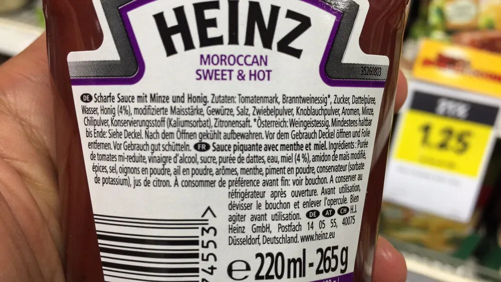Moroccan Sauce Piquante avec Menthe et Miel
