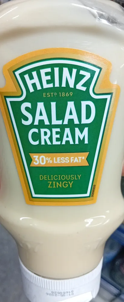 Heinz Salad Cream 30% less fat imp