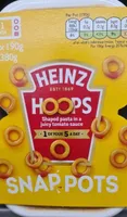 Hoops shaped pasta