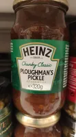 HEINZ PLOUGHMAN'S PICKLE  imp