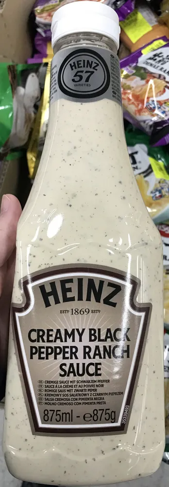Creamy Black Pepper Ranch Sauce