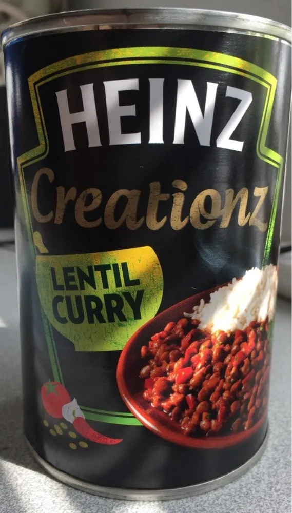 Heinz Creationz Lentil Curry
