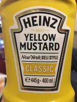 Heinz yellow mustard classic