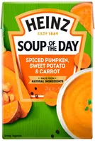 Soup of the Day Spiced Pumpkin, Sweet Potato & Carrot