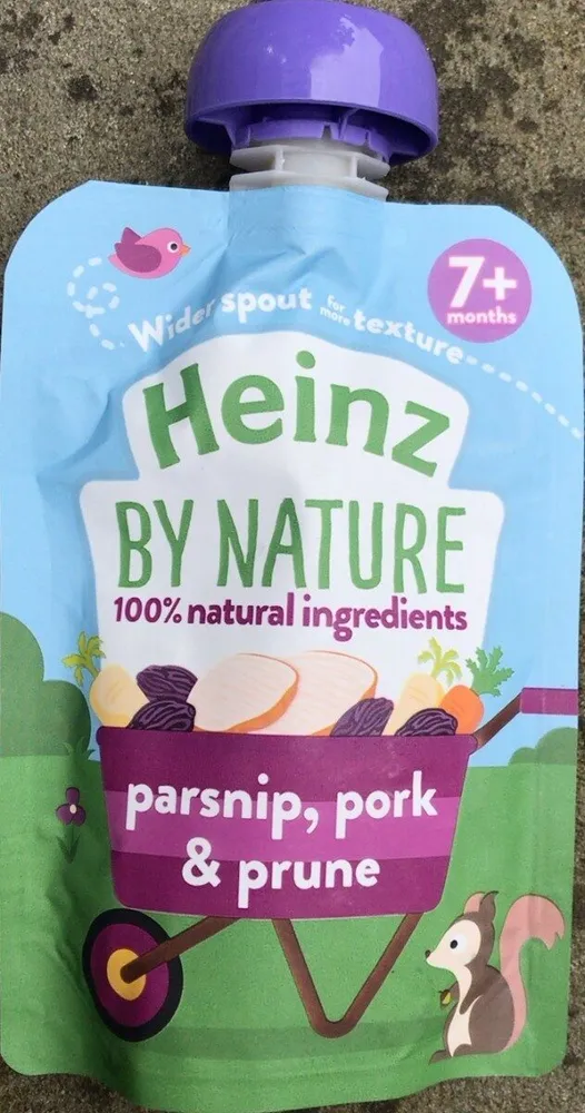 Heinz by nature parsnip,pork&prune