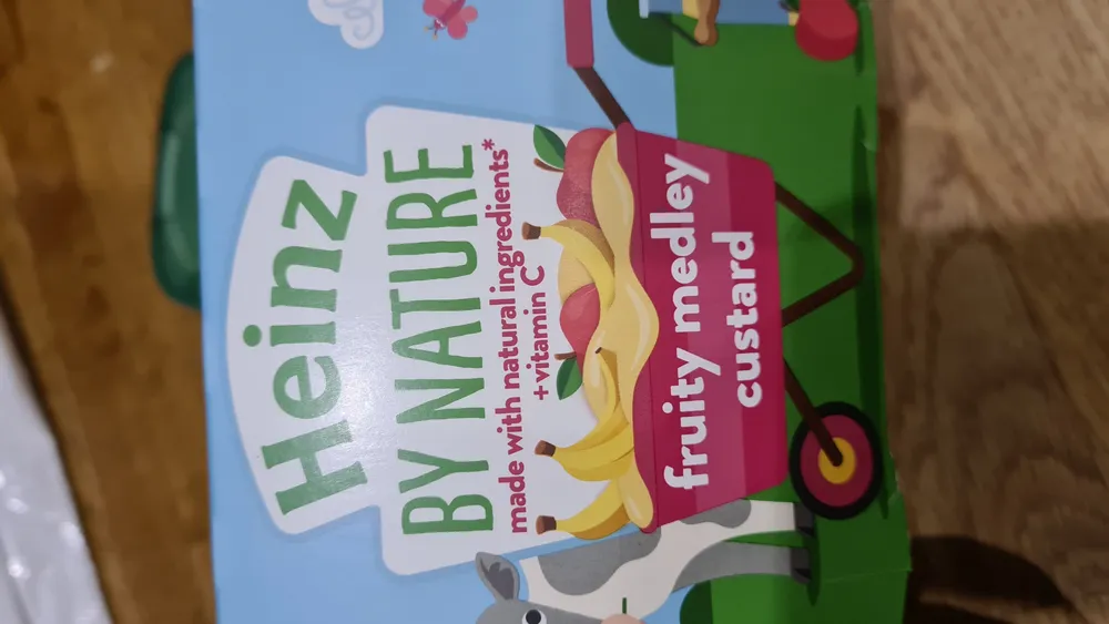 heinz fruit medley custard
