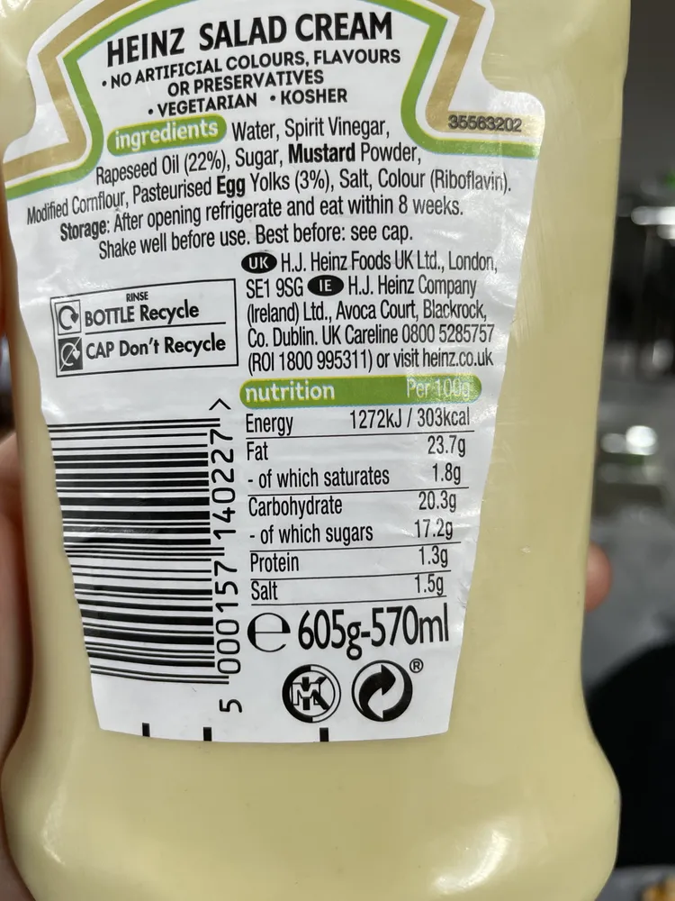SALAD CREAM