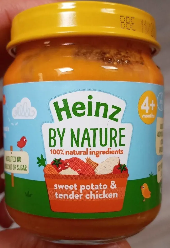 Heinz by nature sweet potato & tender chicken
