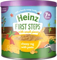 First Steps Cheesy Vegetable With Pasta
