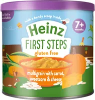First Steps Multigrain Carrot Sweetcorn Cheese
