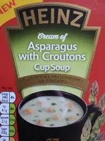 Cream of Asparagus with Croutons Cup Soup