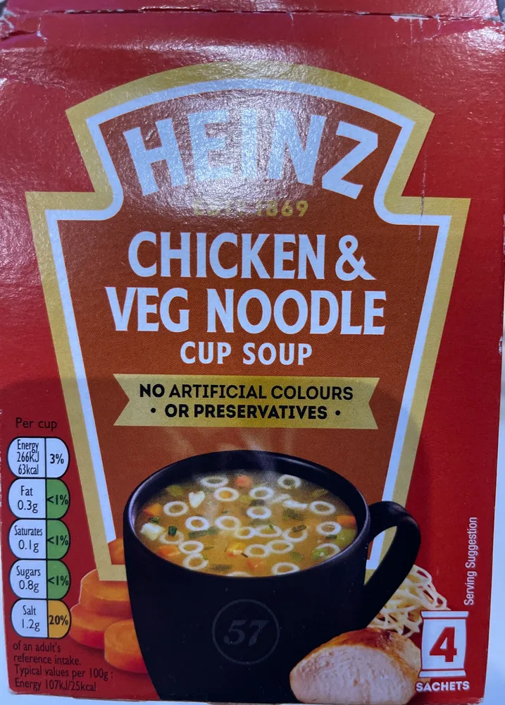 Chicken Noodle & Vegetable Soup