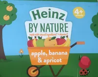 Apple, banana & apricot
