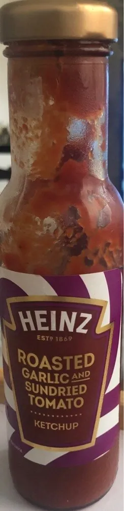 ROASTED GARLlC AND SUNDRIED TOMATO KETCHUP