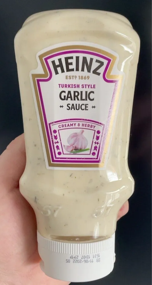 Turkish Style Garlic Sauce