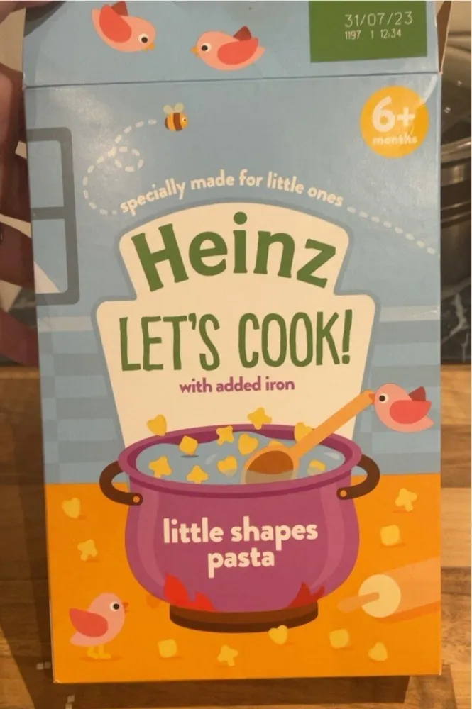 LETS COOK little shapes pasta