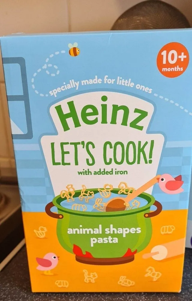 Animal shapes pasta