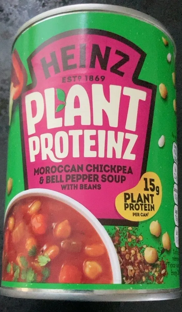 Morroccan Chickpea and Bell Pepper Soup