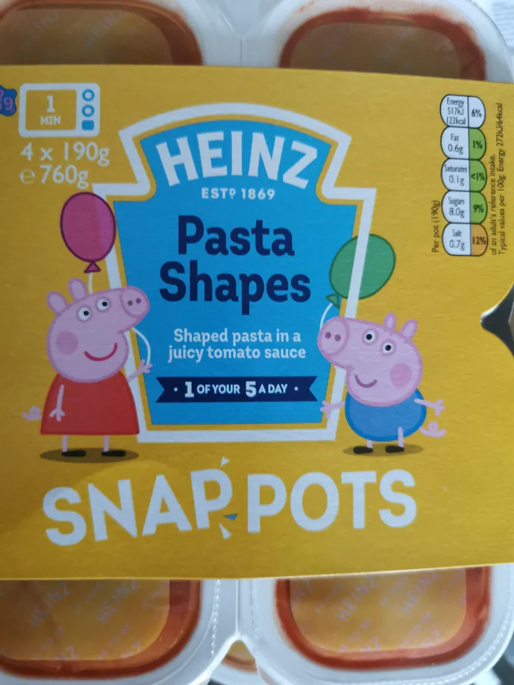 heinz pasta shapes
