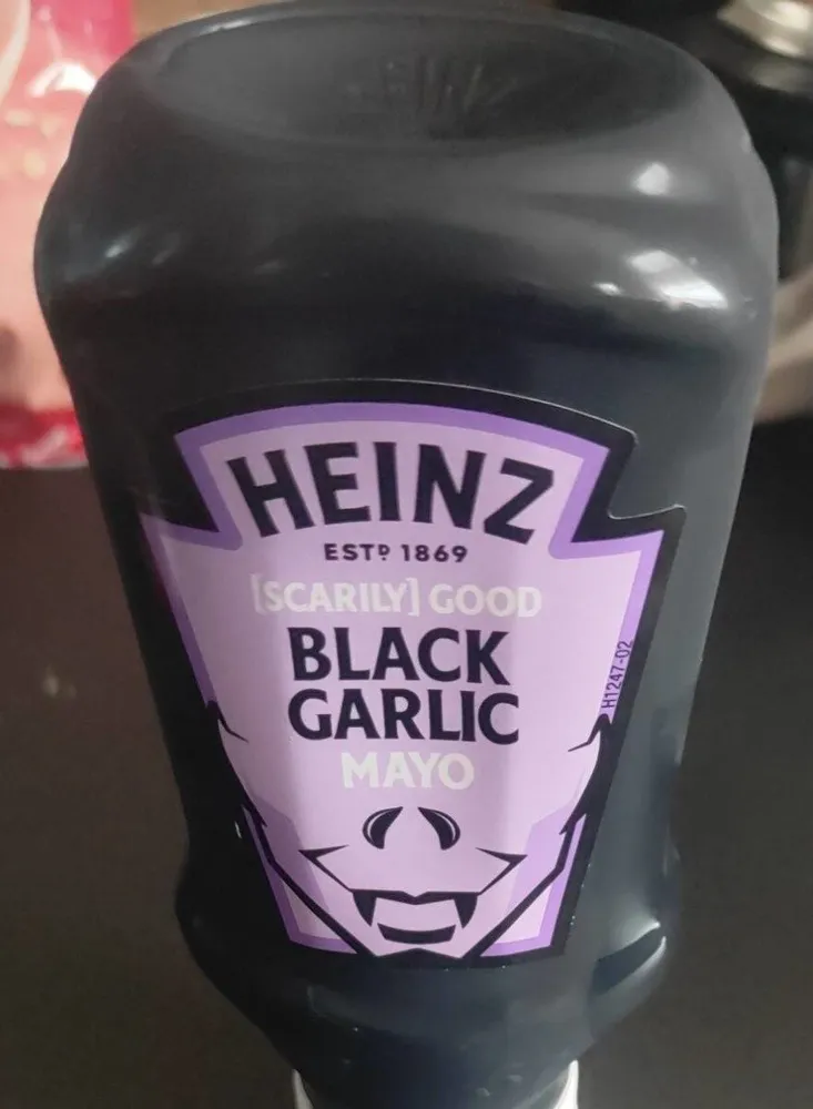 Black garlic vegan mayo