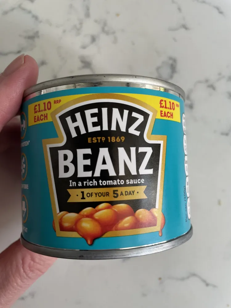 BEANZ in a rich tomato sauce