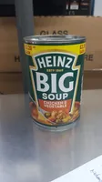 Big soup chicken and vegetable
