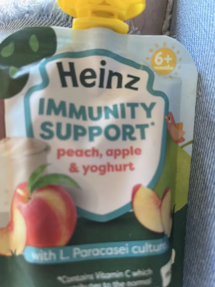 Peach, Apple, & Yoghurt Baby Pouches