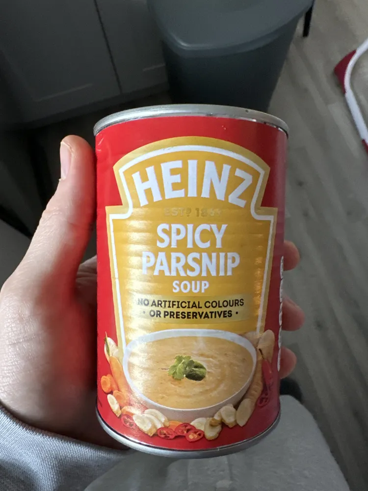 Spicy Parsnip Soup