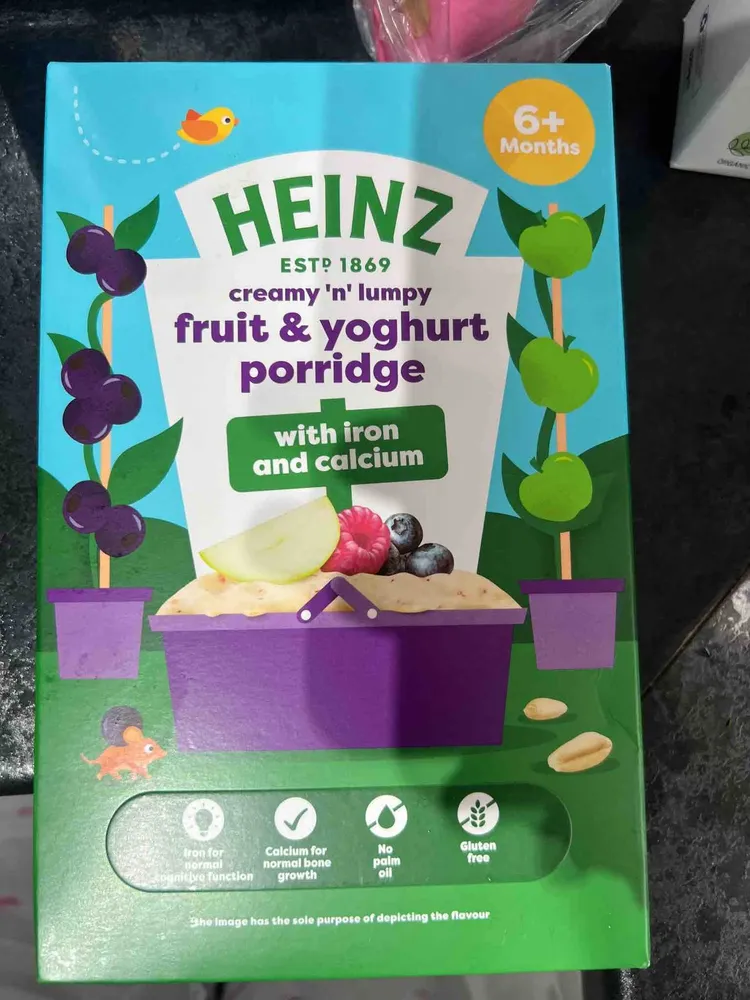 Creamy 'n' Lumpy Fruit & Yoghurt Porridge