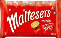 Mini bolitas de chocolate rellenas de leche malteada