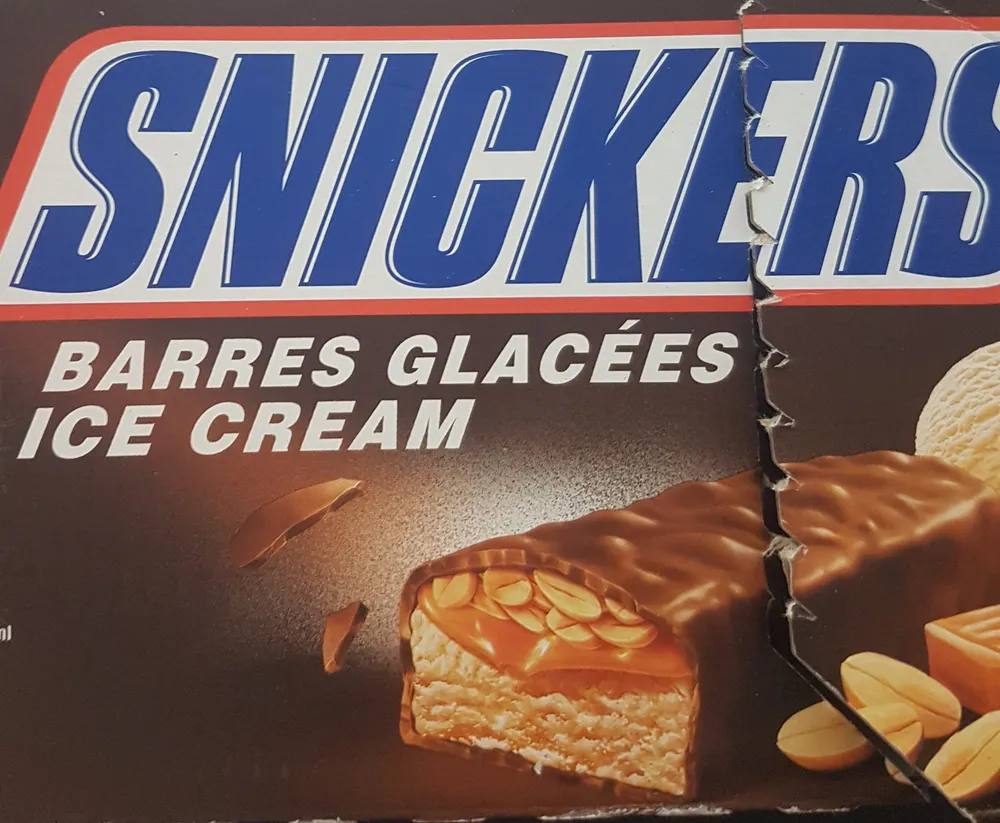 Barres Glacees Snickers